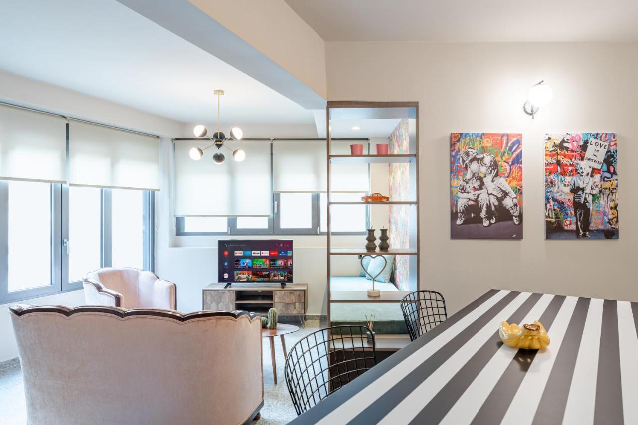Pop Art Homm In Groovy Koukaki Apartment Athens Ngoại thất bức ảnh