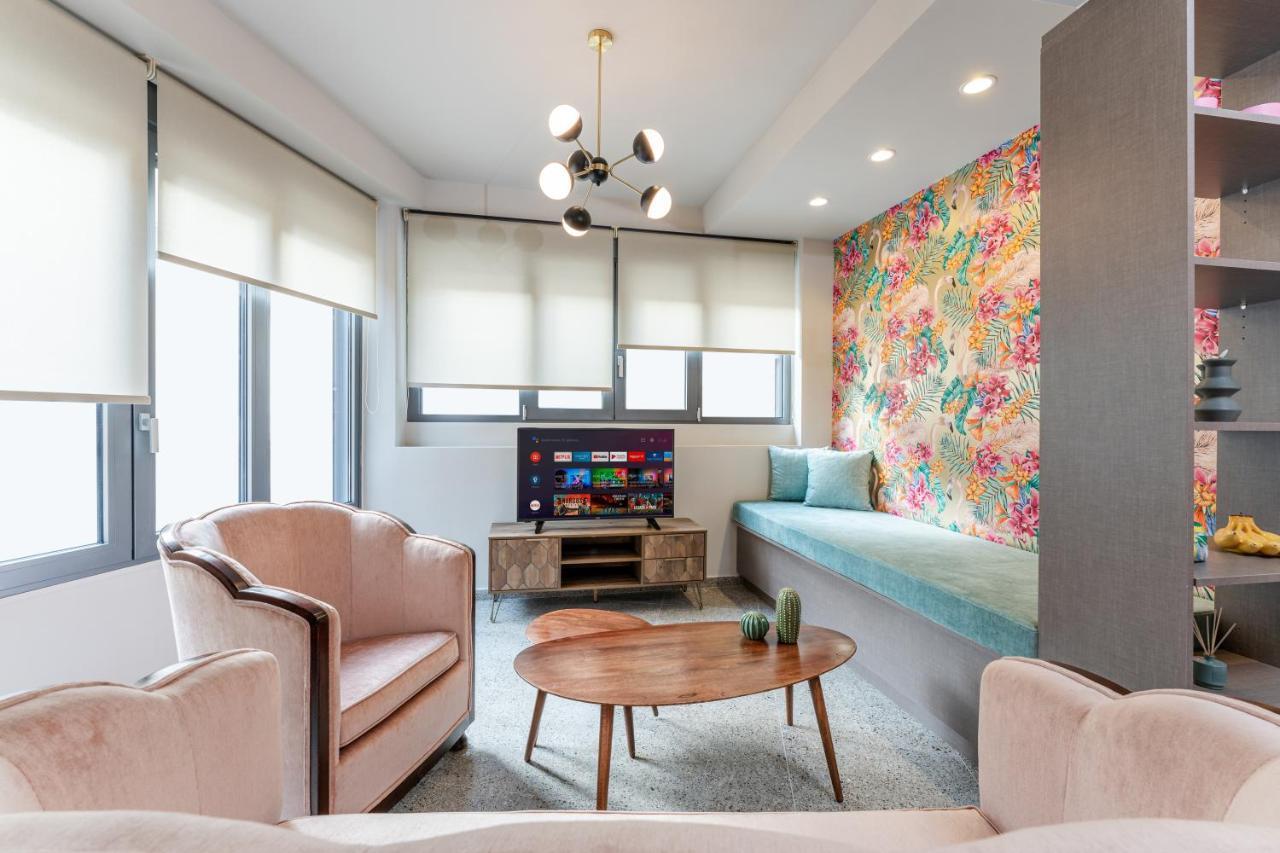 Pop Art Homm In Groovy Koukaki Apartment Athens Ngoại thất bức ảnh